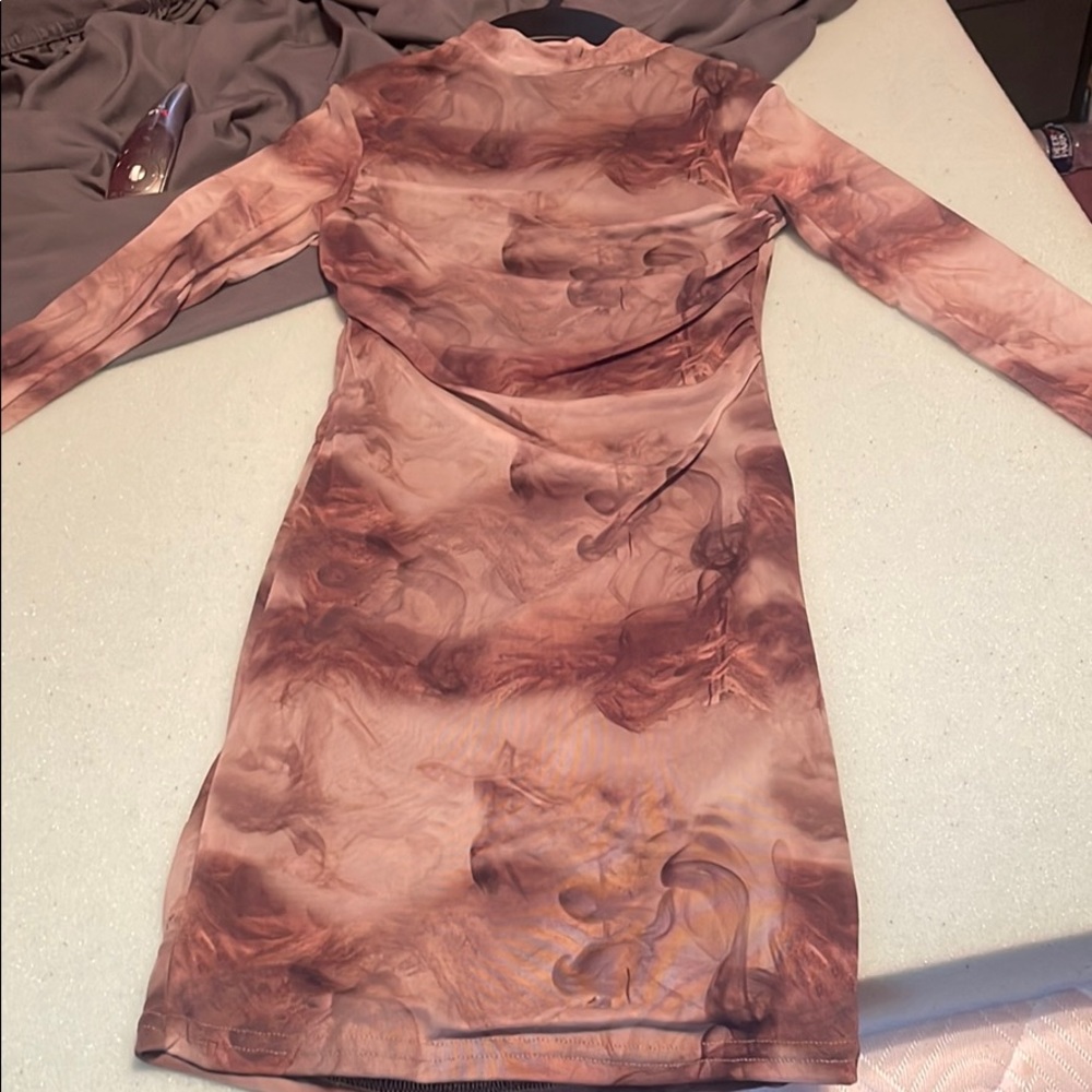 Bodycon mesh dress